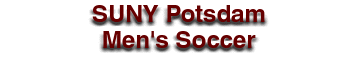 SUNY Potsdam Men's Soccer